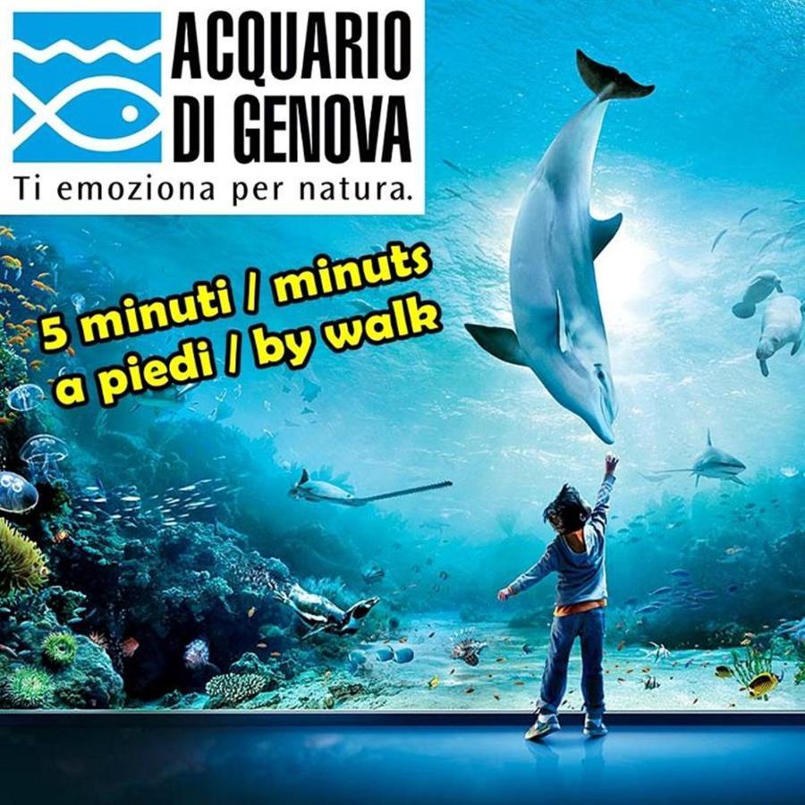 Casa Boccanegra "Aquarium" - Free Public Parking 5 Min By Car Genova Eksteriør billede